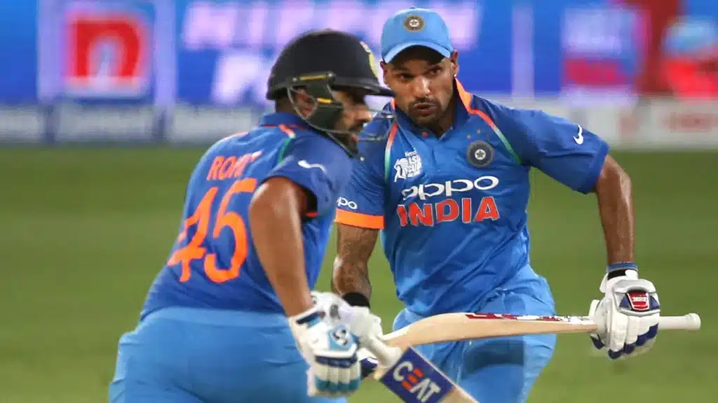 Rohit Sharma and Shikhar Dhawan: 210 vs Pakistan (2018)