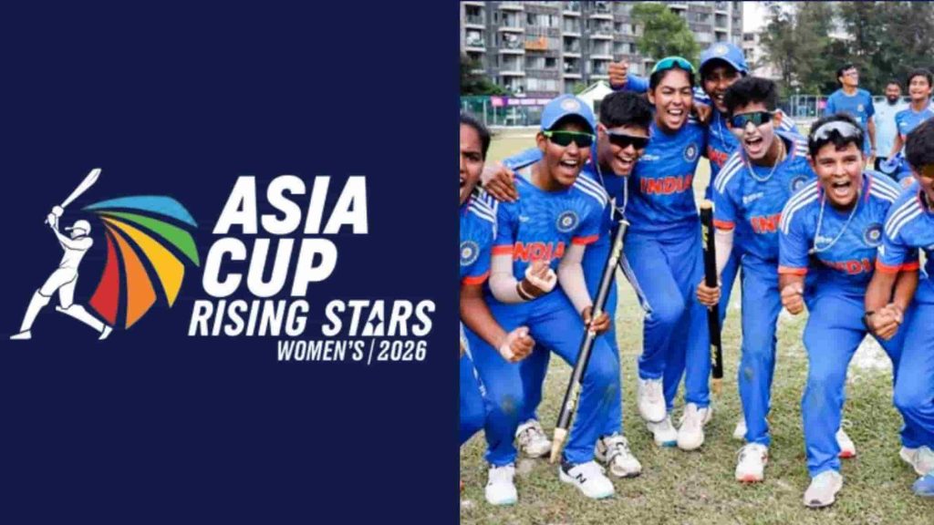 ACC Women's Asia Cup Rising Stars 2026 Points Table