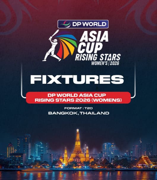 ACC Women's Asia Cup Rising Stars 2026 Points Table