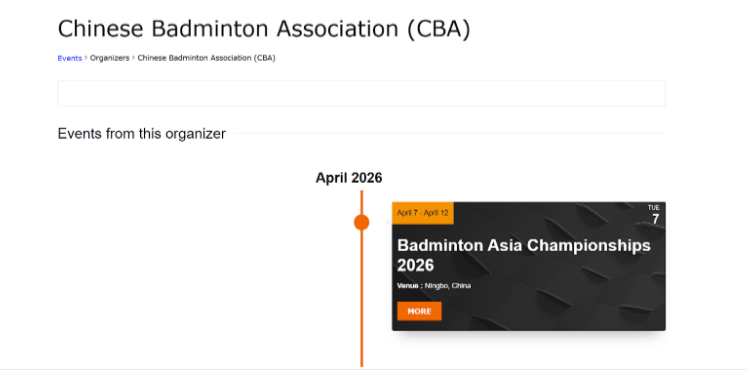 Chinese Badminton Association