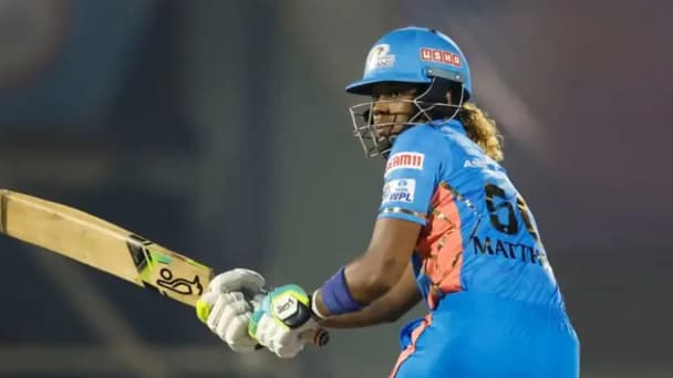 Hayley Matthews contributed 805 runs to MI-W