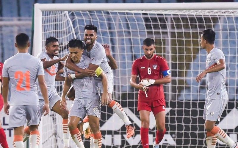 India 2-1 Afghanistan - 2022 AFC Asian Cup Qualifiers