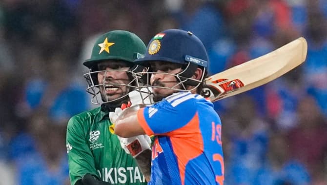 Ishan Kishan 77 Runs Powers India to Victory Against Pakistan
