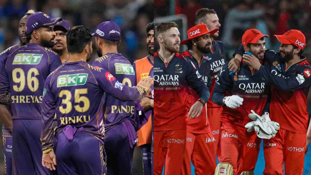 KKR vs RCB Head to Head