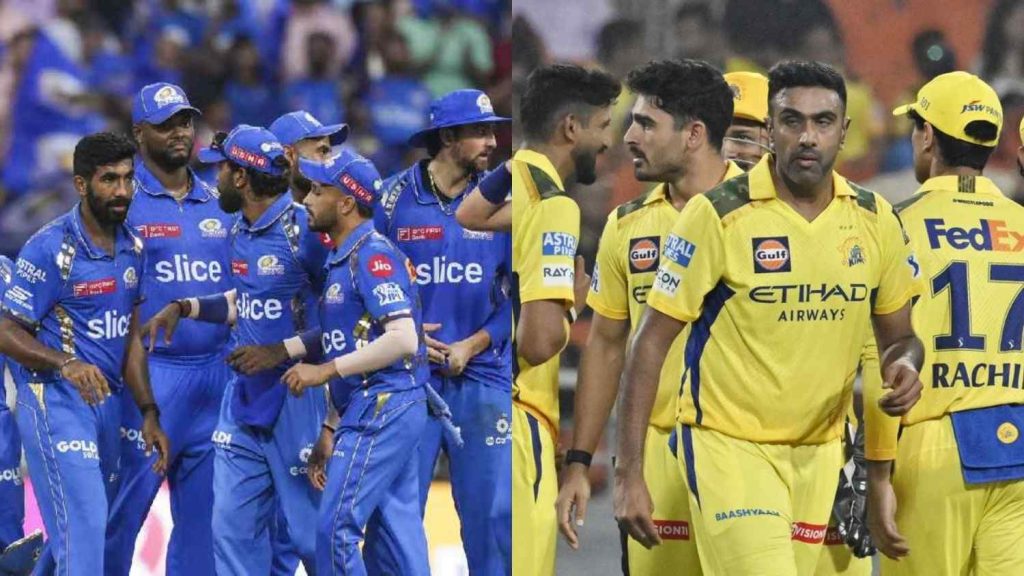 MI vs CSK Head-To-Head