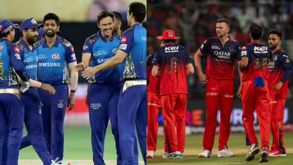 MI vs RCB Head-to-Head