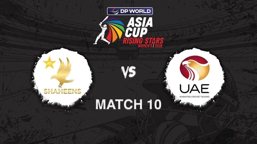 PAK-W vs UAE-W ACC Rising Stars 2026 Match Details