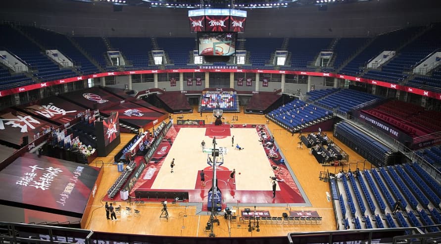 Qingdao Conson Gymnasium in Qingdao, China