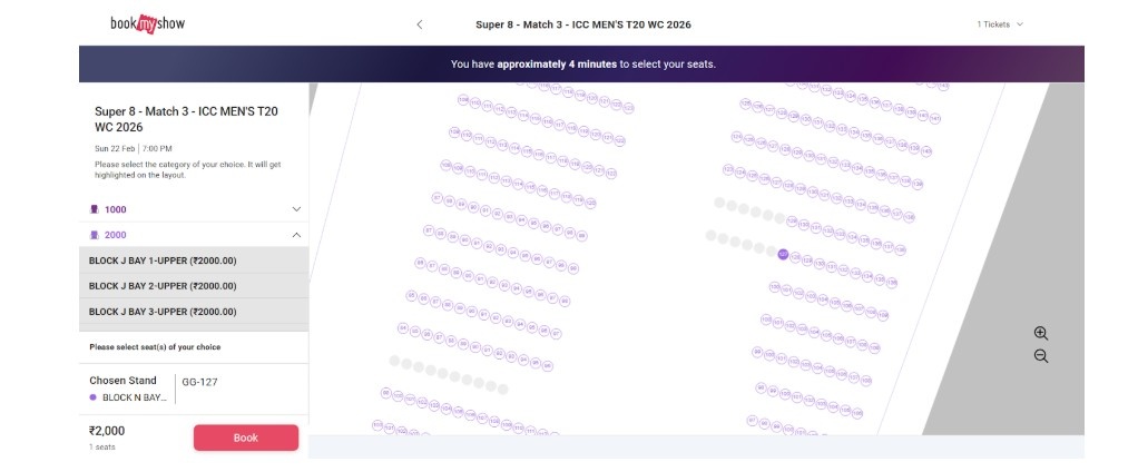 Super Eight Match 3 Stand Selection