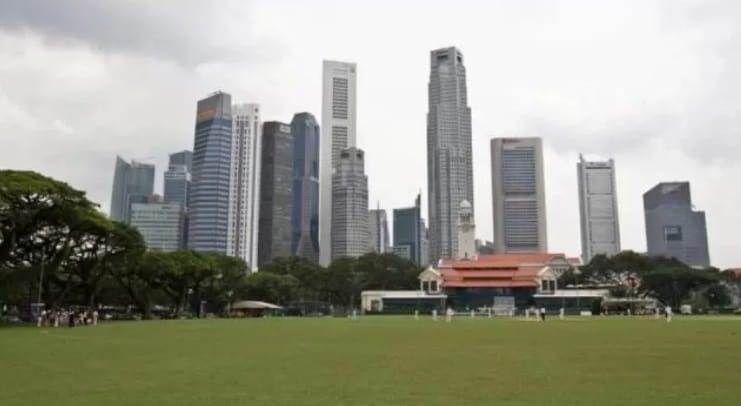 Terdthai Cricket Ground in Bangkok, Thailand