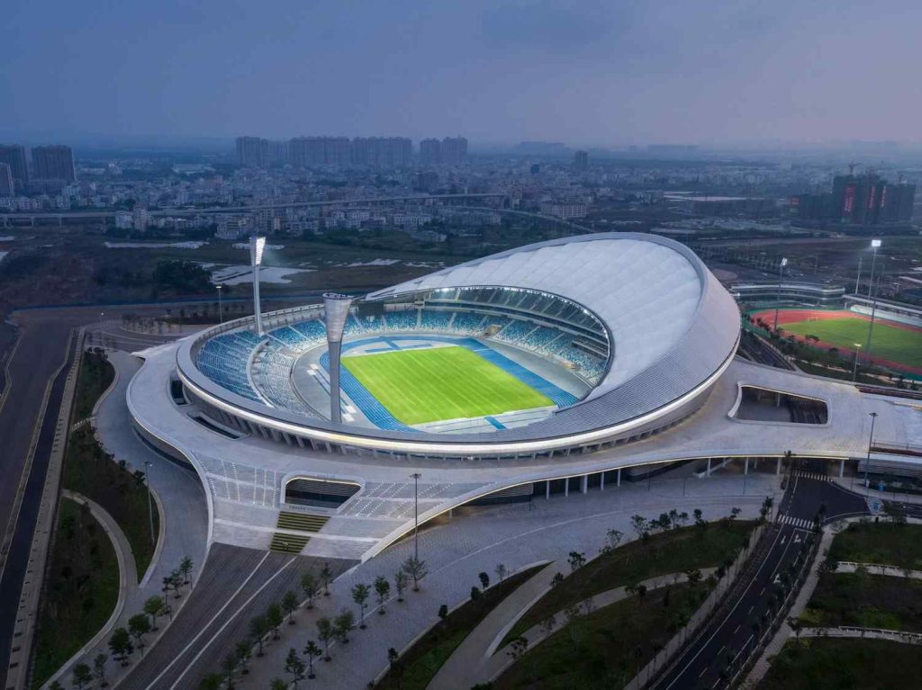 Wuyuan River Stadium in Haikou Wuyuan River Stadium in Haikou