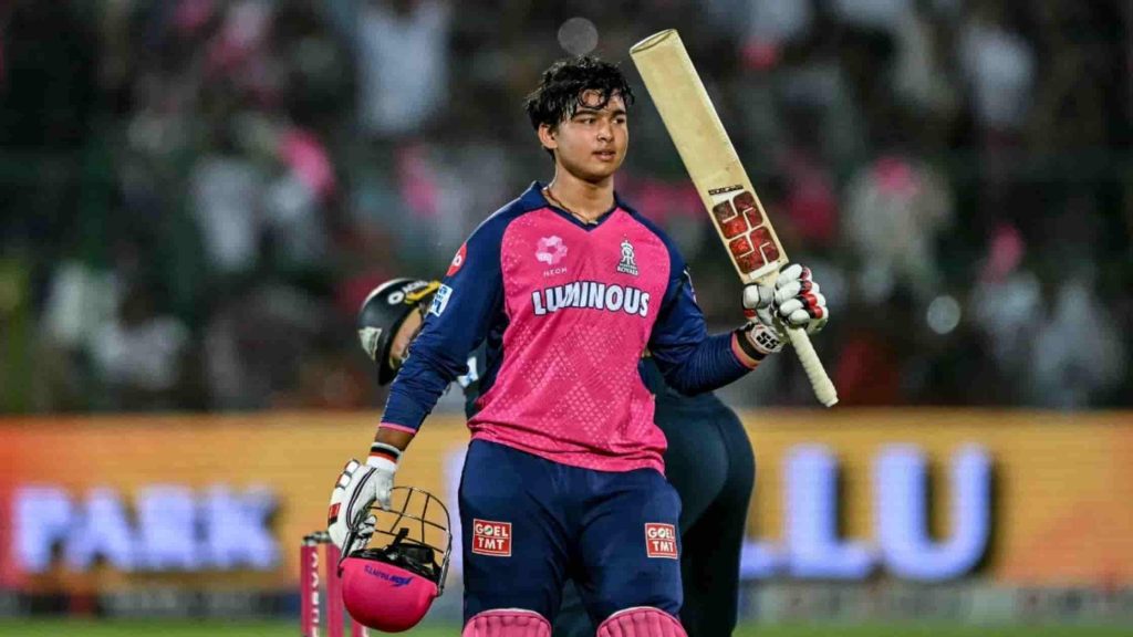 15-Year-Old Vaibhav Sooryavanshi Smashes 15-Ball Fifty for RR