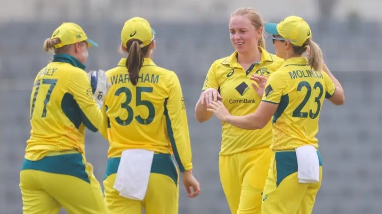 Australia Women - 189/1
