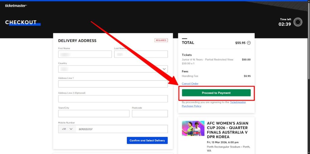 Check Your Order and Pay