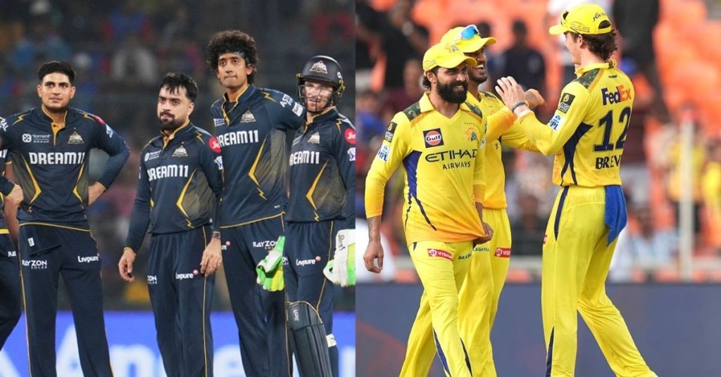 GT vs CSK Head-To-Head