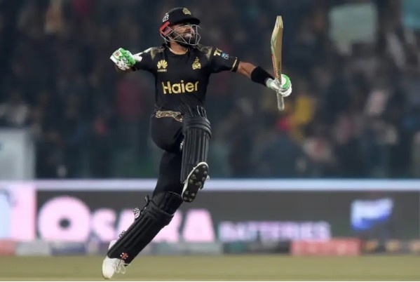 Babar Azam Fours in PSL