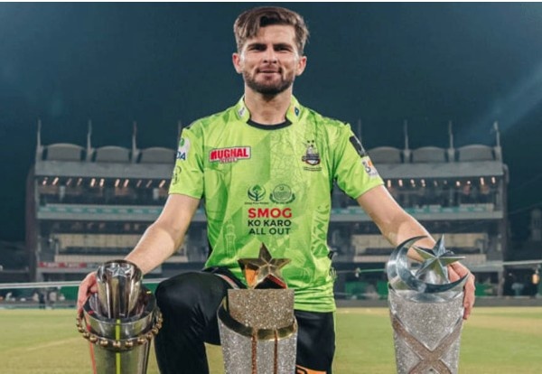 Shaheen Shah Afridi Trophies For Lahore Qalandars