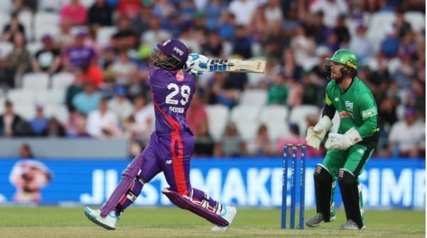 Nicholas Pooran in  hundred men's competition