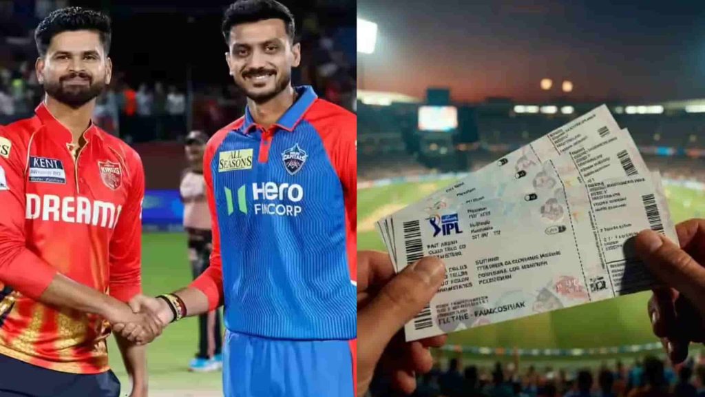 DC vs PBKS IPL 2026 Match 35 Tickets