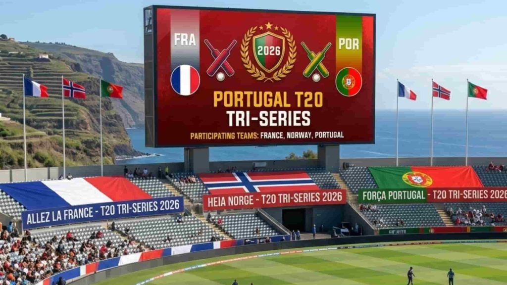 Portugal T20 Tri-Series 2026 Points Table