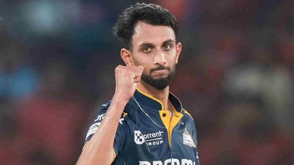Prasidh Krishna Leads Purple Cap Race for IPL 2026