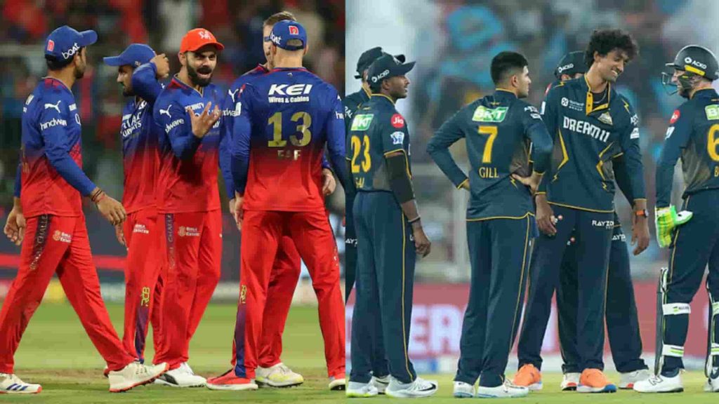 RCB vs GT Head To Head