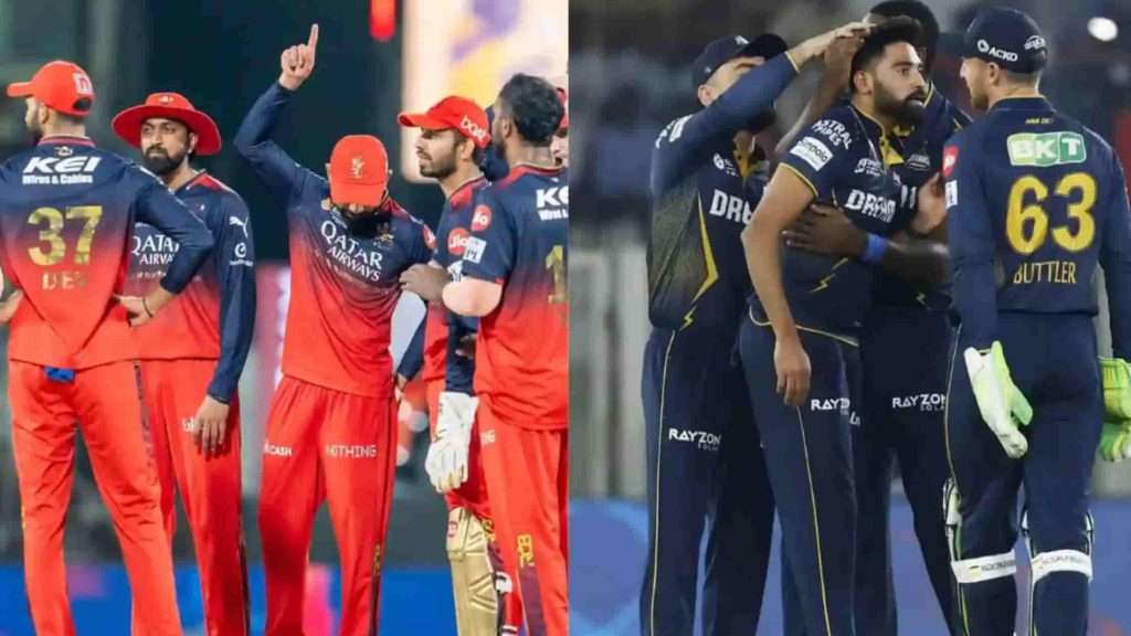 RCB vs GT Match 34 Dream11 Prediction IPL 2026