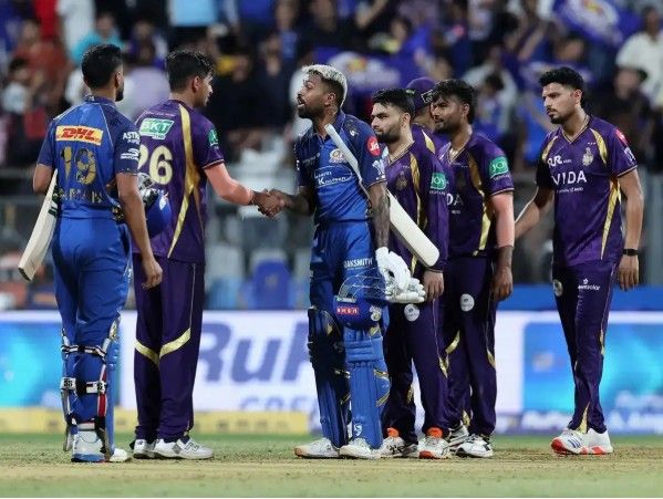 Mumbai Indians vs KKR – 224/4 chase on 29 Mar 2026