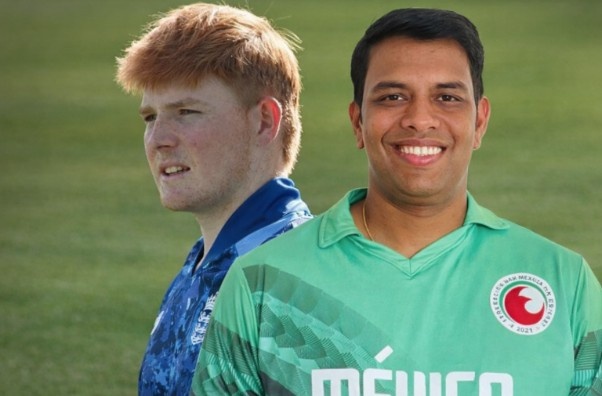 Mexico Team Players:  Shantanu Kaveri (C) and Kashigoud Patil 