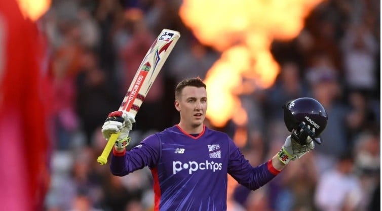 Harry Brook in hundred men's competition