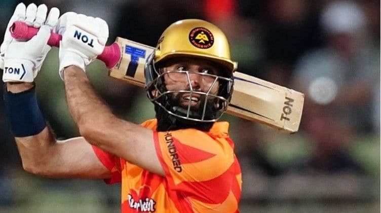 Moeen Munir Ali in hundred men's competition