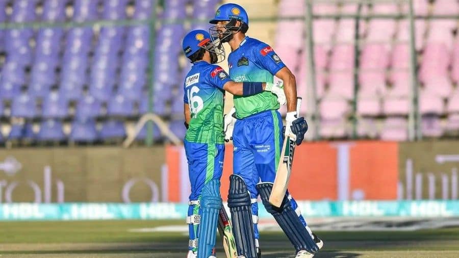 Shan Masood And Mohammad Rizwan