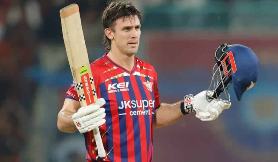 Mitchell Marsh Smashes Fastest LSG Century vs RCB
