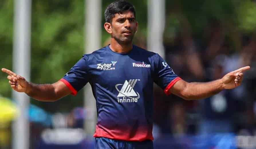 Saurabh Netravalkar - Best Bowling Figures in MLC