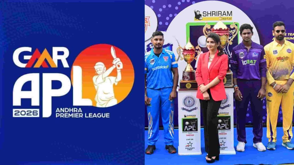 Andhra Premier League 2026 Points Table