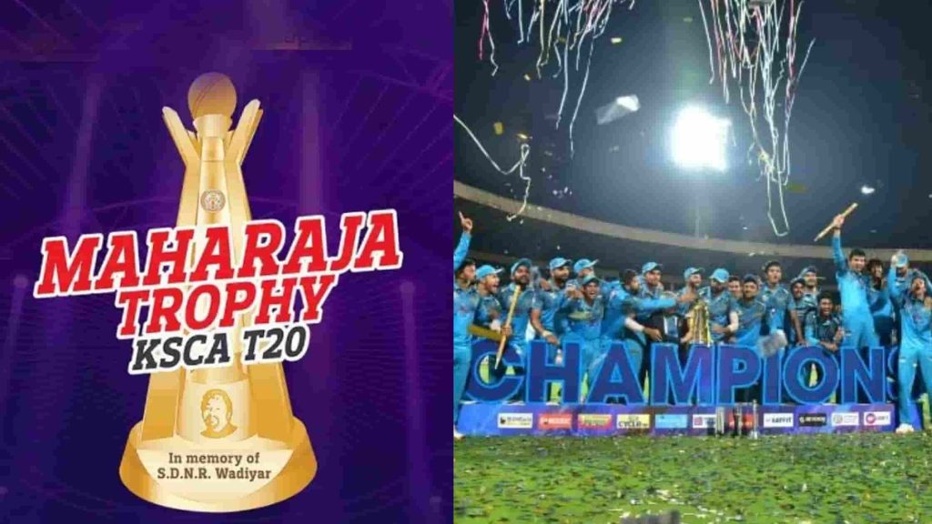 Maharaja Trophy KSCA T20 Winners List
