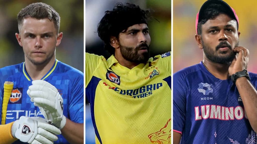 Sanju Samson Returns to CSK & Jadeja, Curran to RR