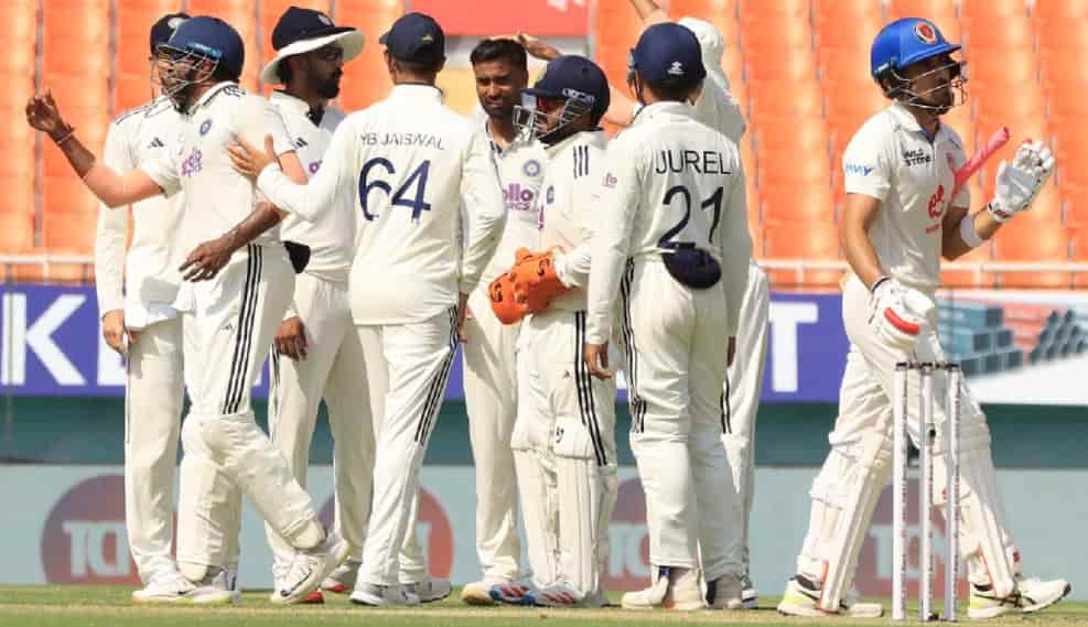 Spinners Headline India’s Biggest Innings Win Over Afghanistan