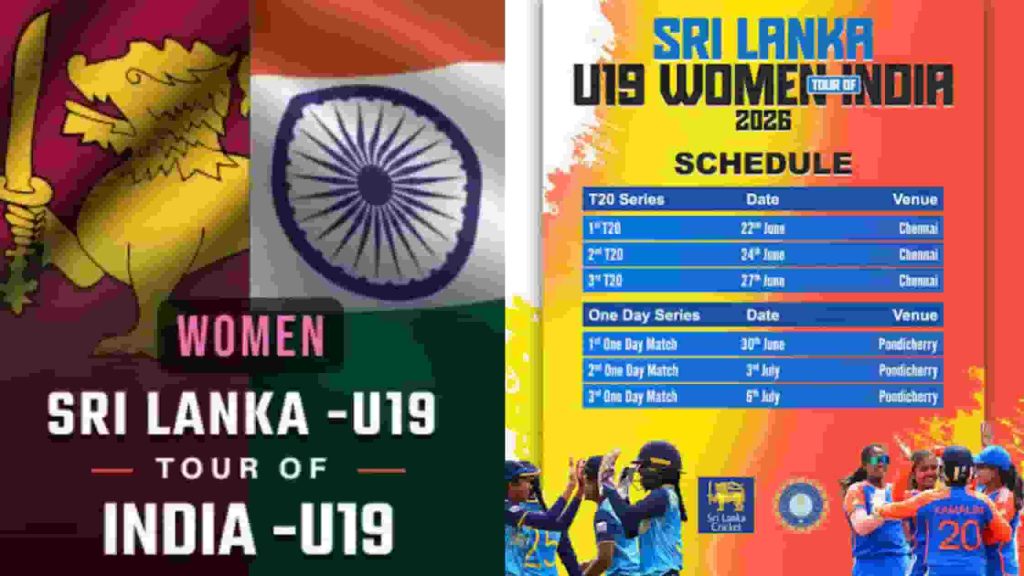 Sri Lanka Women U19 Tour of India 2026