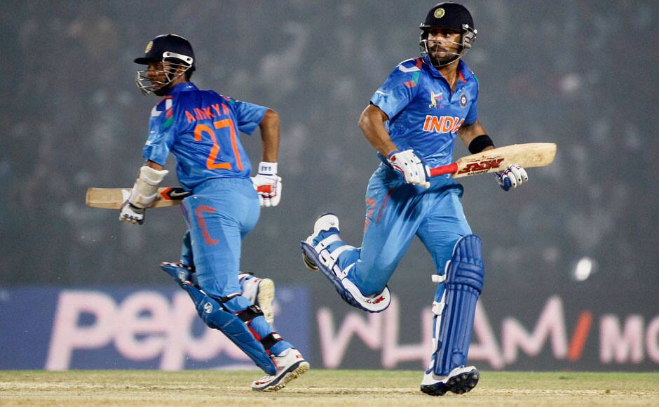 Ajinkya Rahane and Virat Kohli: 213 vs Bangladesh (2014)