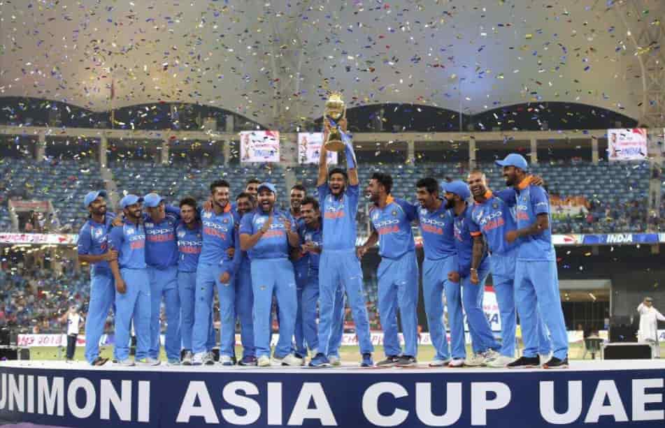 India's Asia Cup Title Count