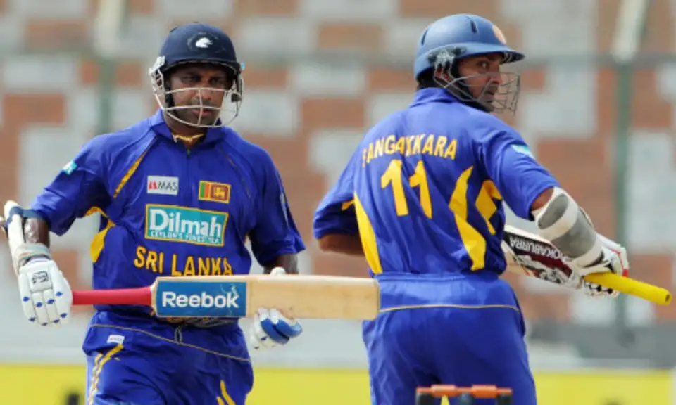 Kumar Sangakkara and Sanath Jayasuriya: 201 vs Bangladesh (2008)