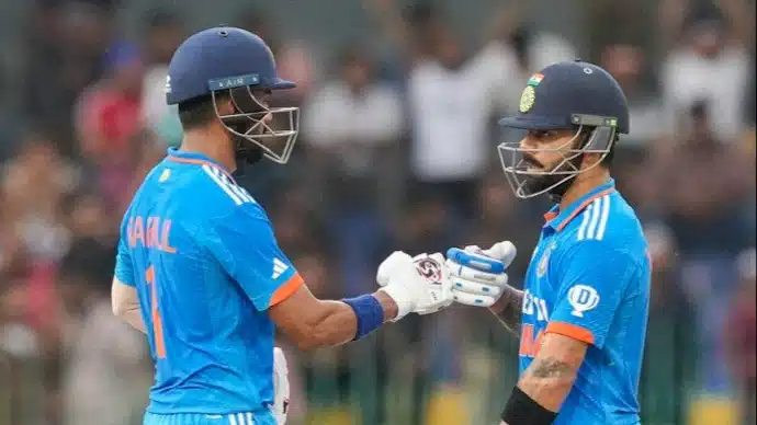 KL Rahul and Virat Kohli: 233* vs Pakistan (2023)