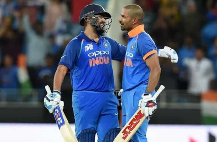 Shikhar Dhawan & Rohit Sharma 