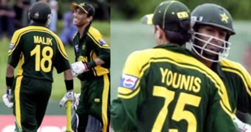 Younis Khan and Shoaib Malik: 223 vs Hong Kong (2004)
