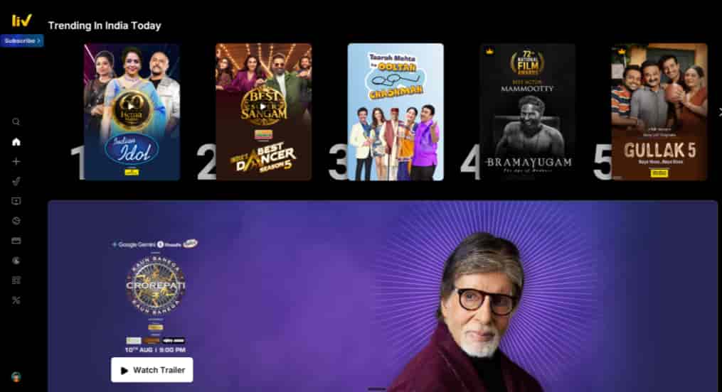 Get SonyLIV