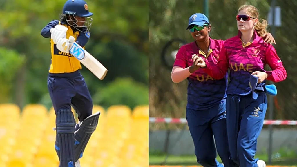 SL-W vs UAE-W Match 2 Women's Asia Cup 2026