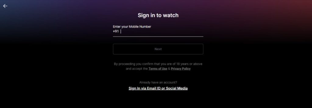 Sign In or Register