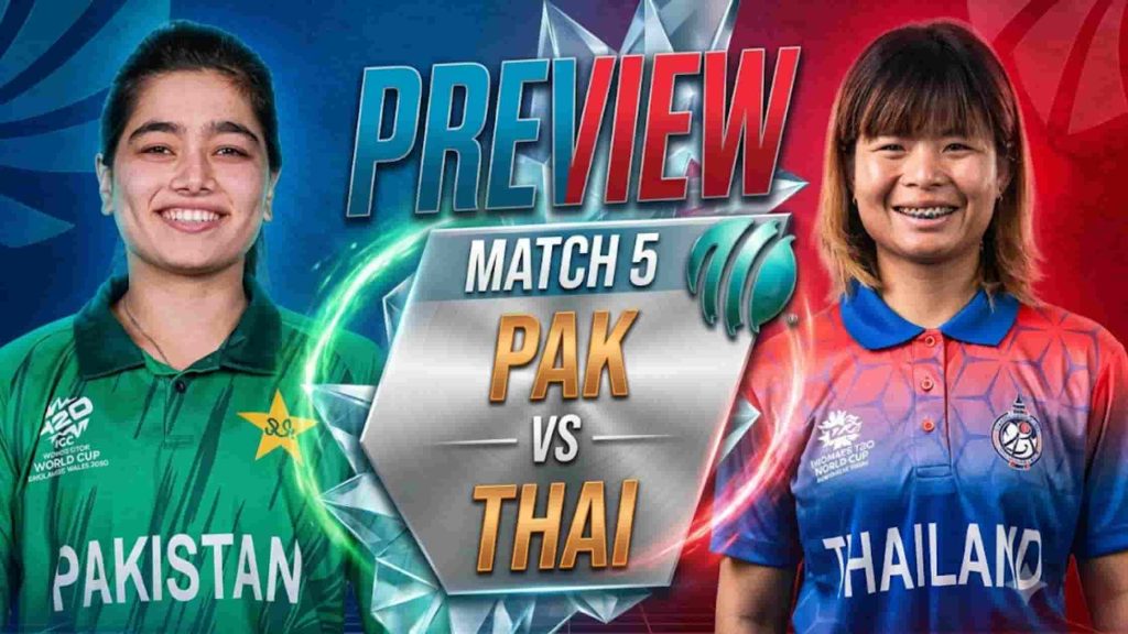 PAK-W vs THAI-W Match 5 Prediction & Odds